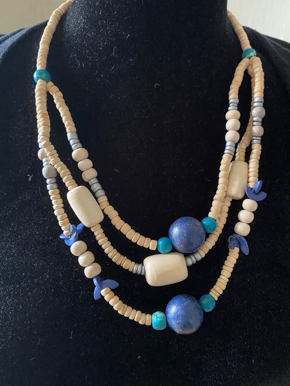 Catenine: Holz Kette, Boho Style – Usato da Ebikon venduto da Radeon0 4