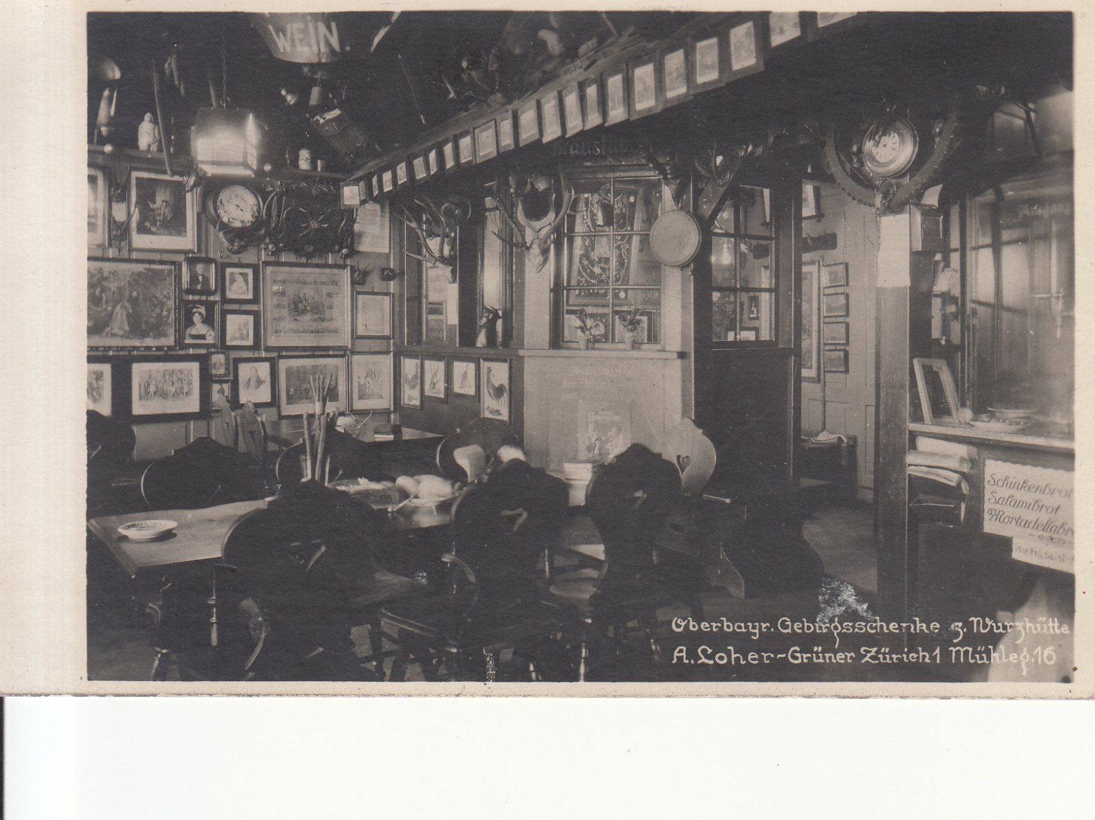 Cartoline postali: Zürich Wurzhütte 1925 – Usato da Bürglen TG venduto da StampGraf