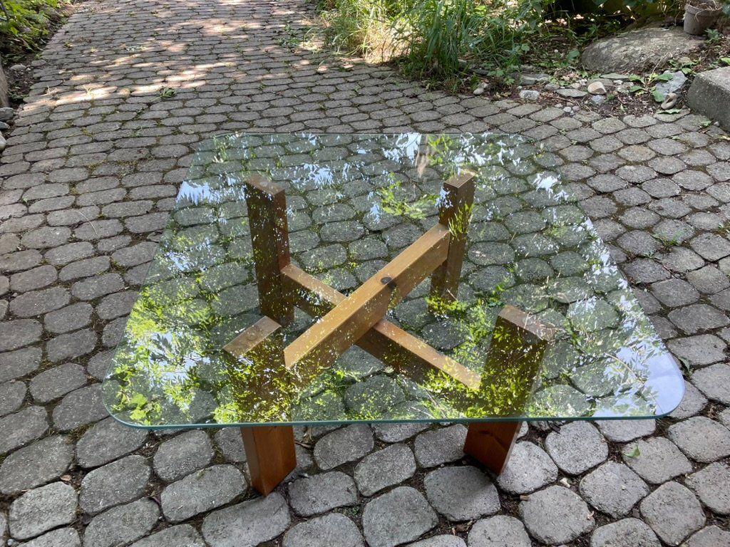 Tavoli: Couchtisch (Glas/Holz) – Usato da Volketswil venduto da Iki4Sales 1
