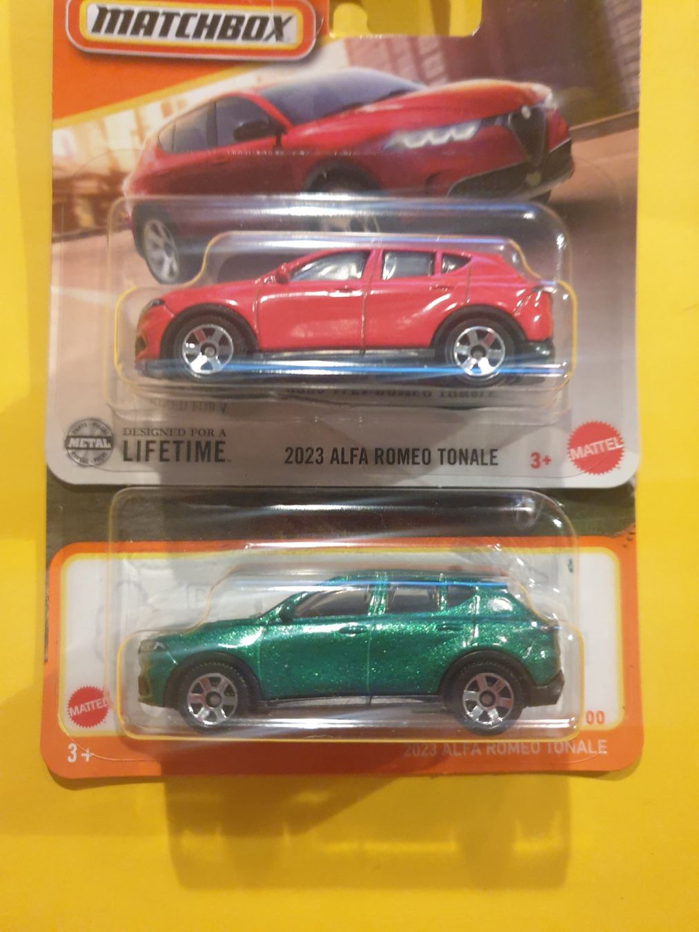 Matchbox Modellini d'auto: 2 x Matchbox 2023 ALFA ROMEO TONALE – Nuovo e nell'imballaggio originale da Oftringen venduto da Rotor 1