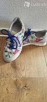 Sneaker leder/Pailetten, Gr. 37