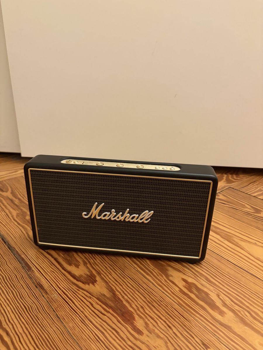 Marshall Lautsprecher: Marshall Stockwell Bluetooth Lautsprecher inkl. Netzteil – Gebraucht aus Zürich von jak_89nh
