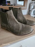 Grün Braune Chelsea Boots, Wildleder, Gr. 41 - Herbst Must-