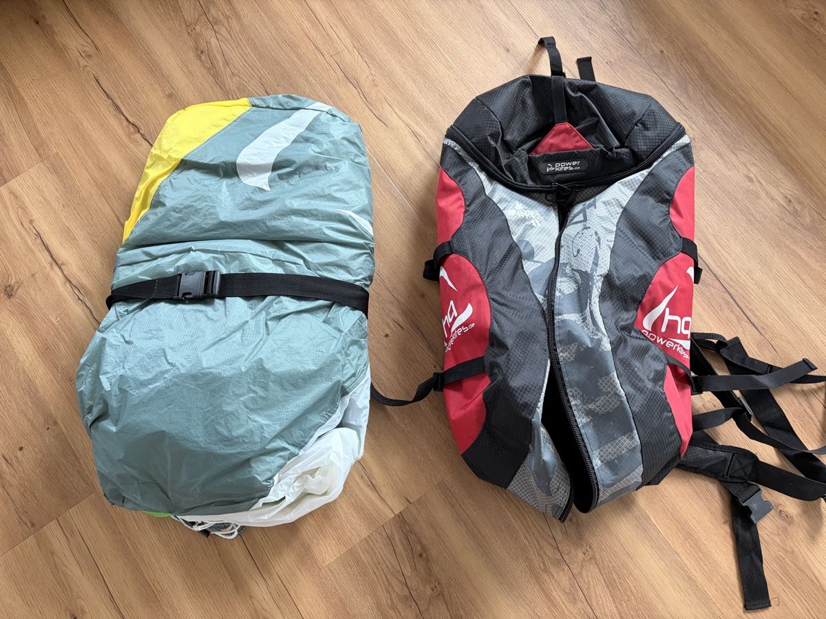 Kite: HQ Powerkite - Snowkite 8qm – Gebraucht aus Sargans von nevadie
