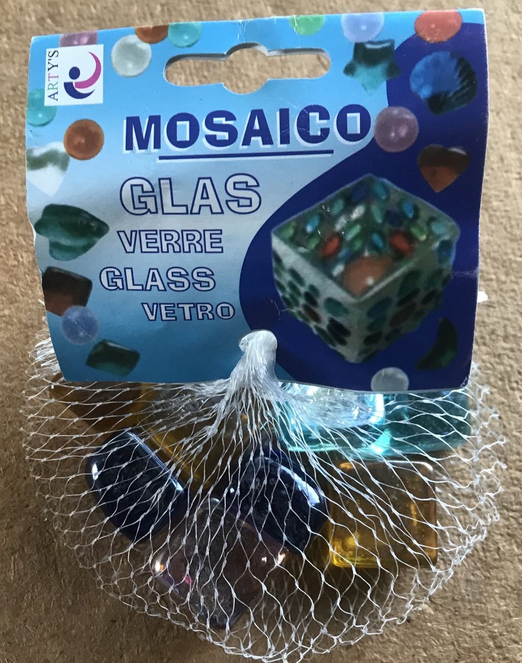 Bicchieri: LOT GLAS MOSAIK DEKORATIONEN – Nuovo e nell'imballaggio originale da Ostermundigen venduto da wini63 1
