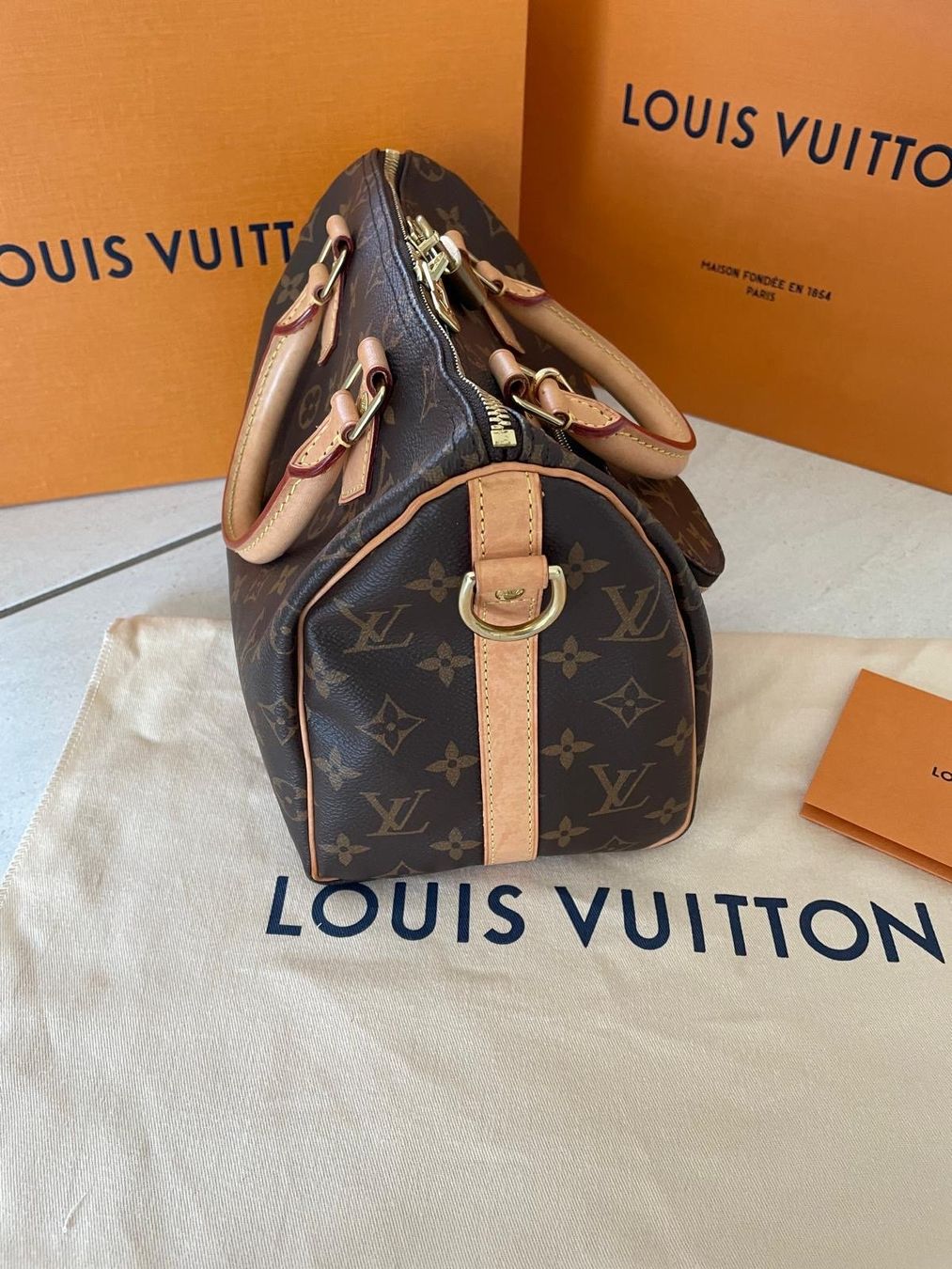 Louis Vuitton Sacs femmes: LOUIS VUITTON Speedy 25 – D'occasion à Oberrieden par sardi03 1
