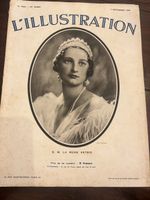 L'Illustration 1935: Seltene Zeitschrift - Top Zustand!