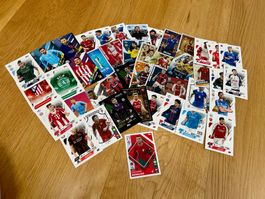 Fussball Sammelkarten EM 2024 und Match Attax und Adrenalyn