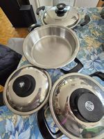 Lot de 4 casseroles- friteuse