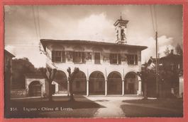 Lugano - Chiesa di Loreto - Fotokarte ca. 1925
