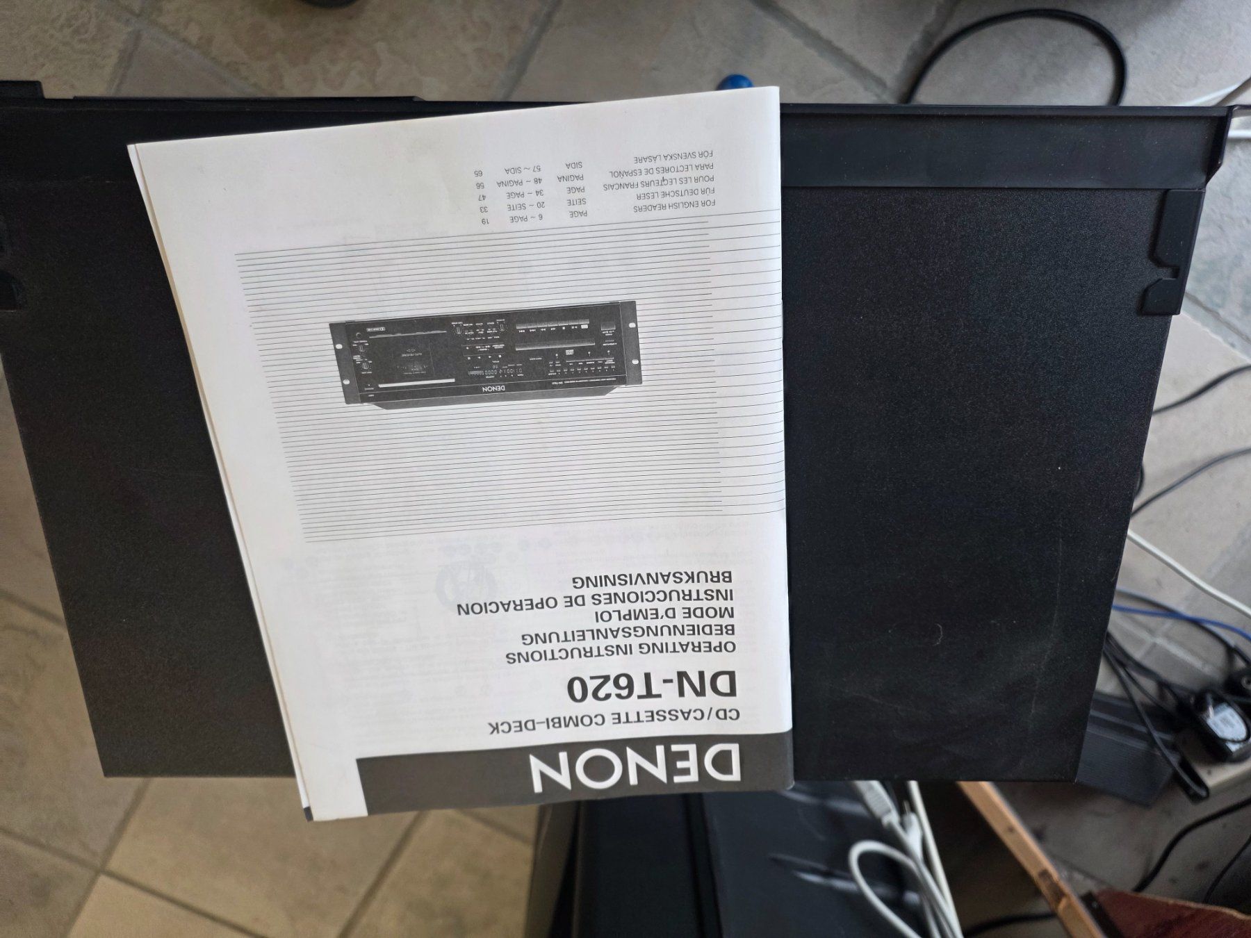 Denon Registratori: CD-Kassette Kombigerät Denon – Usato da Rotkreuz venduto da Kellermusik 2