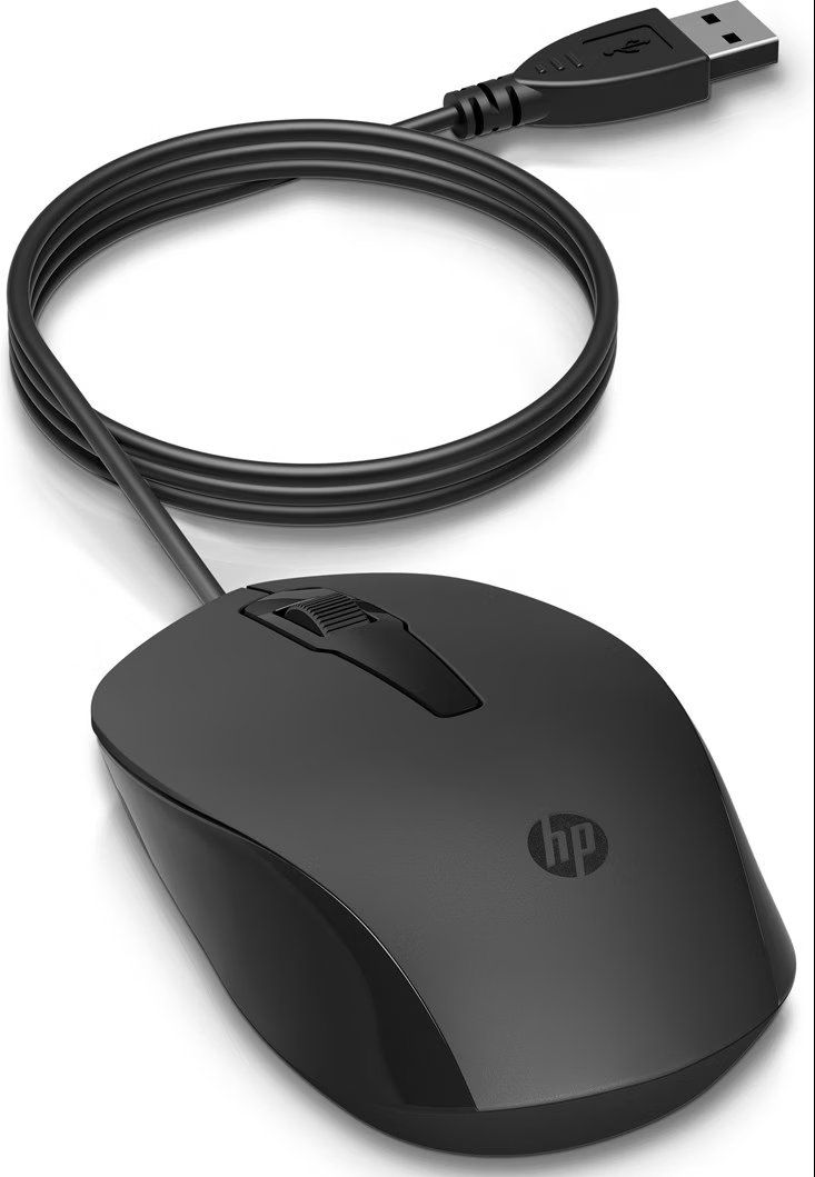 Hewlett Packard Mouse: HP 150 Wire Mouse – Nuovo e nell'imballaggio originale da Egnach venduto da planus 2