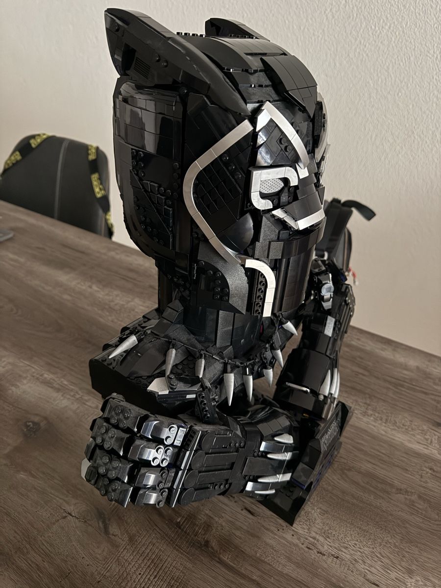 Lego Statuette: Lego Black Panther – Nuovo (secondo la descrizione) da Grenchen venduto da Jeyden19957 1