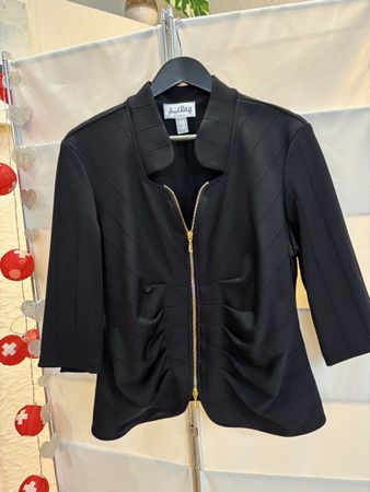 Joseph Ribkoff Jacke schwarz Grösse 46 guter Zustand
