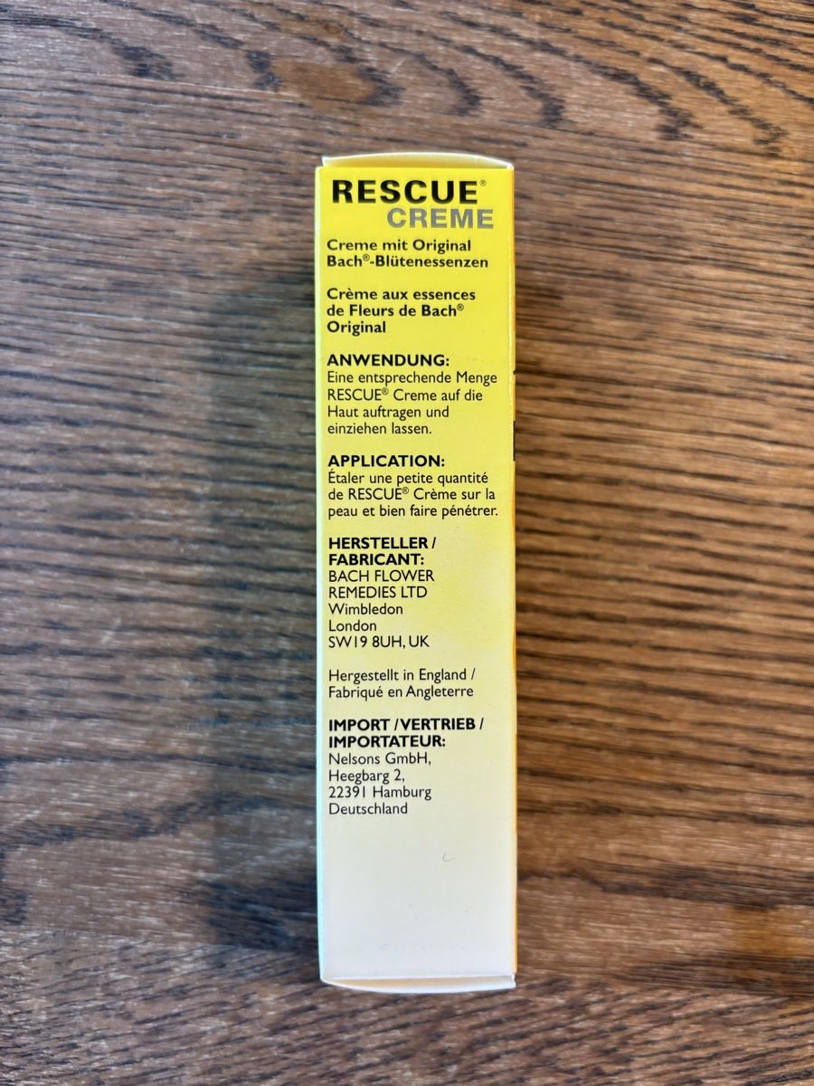 Altro per la cura del corpo: Bach Original Rescue Creme 30ml – Nuovo e nell'imballaggio originale da Dübendorf venduto da And_dn5x 2