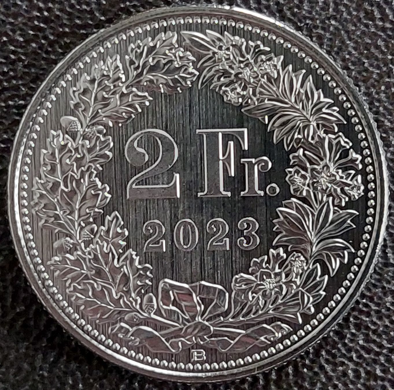 Alle Münzen: 2 Franken 2023 stgl. / aus Münzsatz – Neu (gemäss Beschreibung) aus Arch von coinsandmore