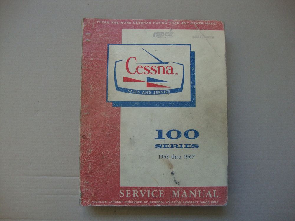 Service Manual für Cessna 100 Series Kaufen auf Ricardo