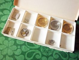 Lot Vintage WALTHAM Ersatzteile