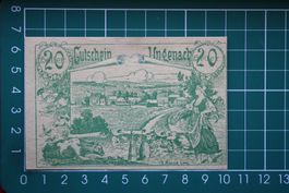 currency voucher austria ungenach 20 heller 1920