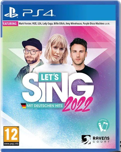 Sony Spiele: Let's Sing 2022 mit deutschen Hits++PS4 – Gebraucht aus Nidau von EXP40