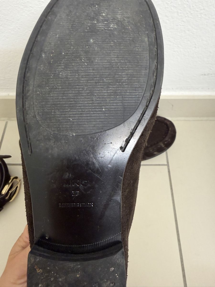 Mango Chaussures femmes: Wildleder Schuhe mit passenden Gürtel Mango  – D'occasion à Neerach par the_modern_mini 5