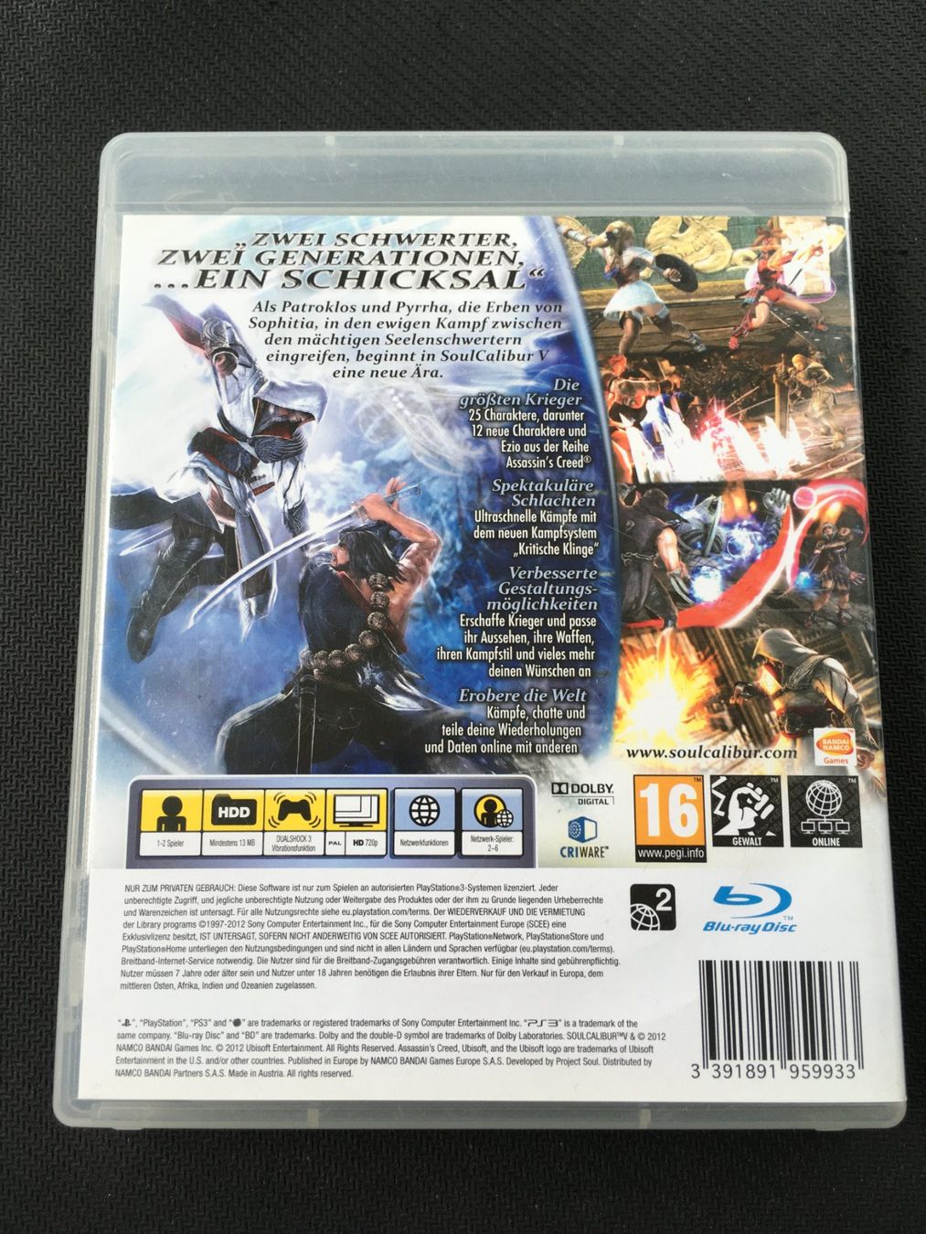 Sony Giochi: SoulCalibur V - PS3 – Usato da St.Gallen venduto da MedienJoe 1