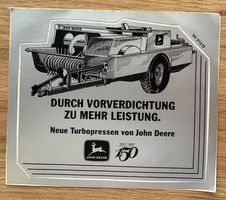AUFKLEBER JOHN DEER