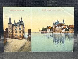 Steckborn, Turmhof vom See aus / Turmhof vom Eingang aus