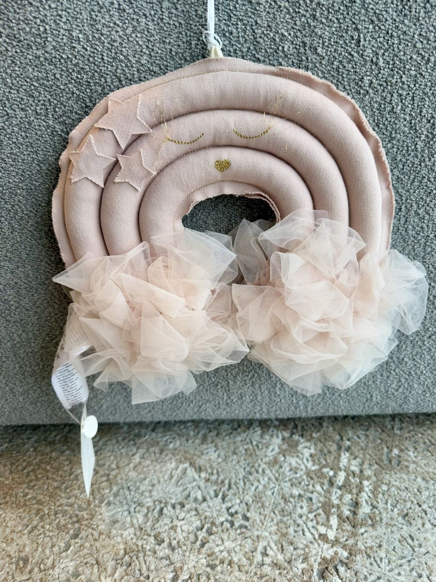 Tutte le decorazioni: Mobile Geburtsgeschenk Regenbogen rosa – Nuovo e nell'imballaggio originale da Füllinsdorf venduto da Ayumi_CH 1