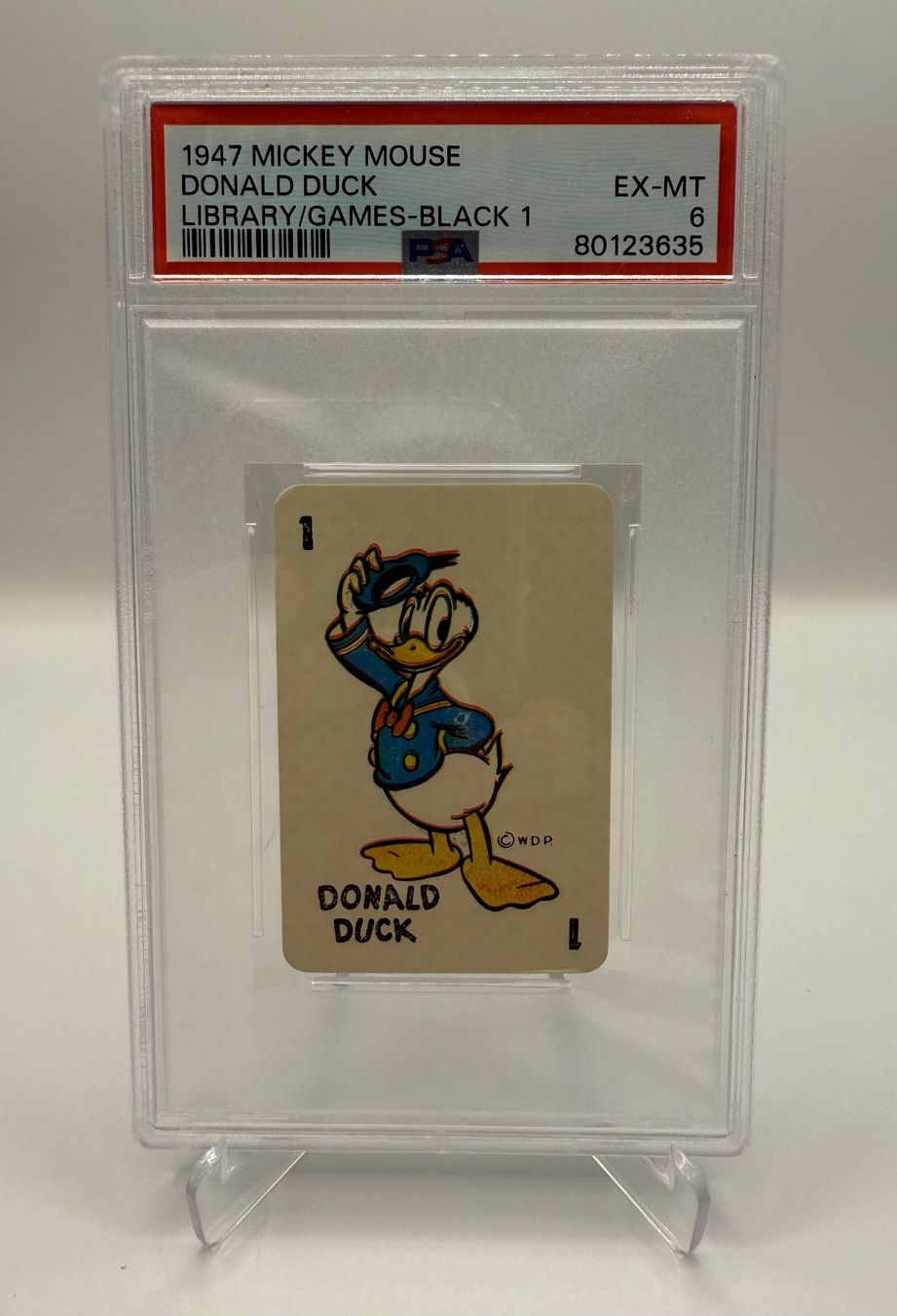 Cartes à collectionner: 1947 - MICKEY MOUSE - DONALD DUCK - PSA 6 - EX/MT – Neuf avec emballage d'origine à Dietikon par gab_qz7y