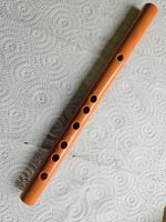 Blockfloete aus Plastik, orange, fuer Kinder, Top!