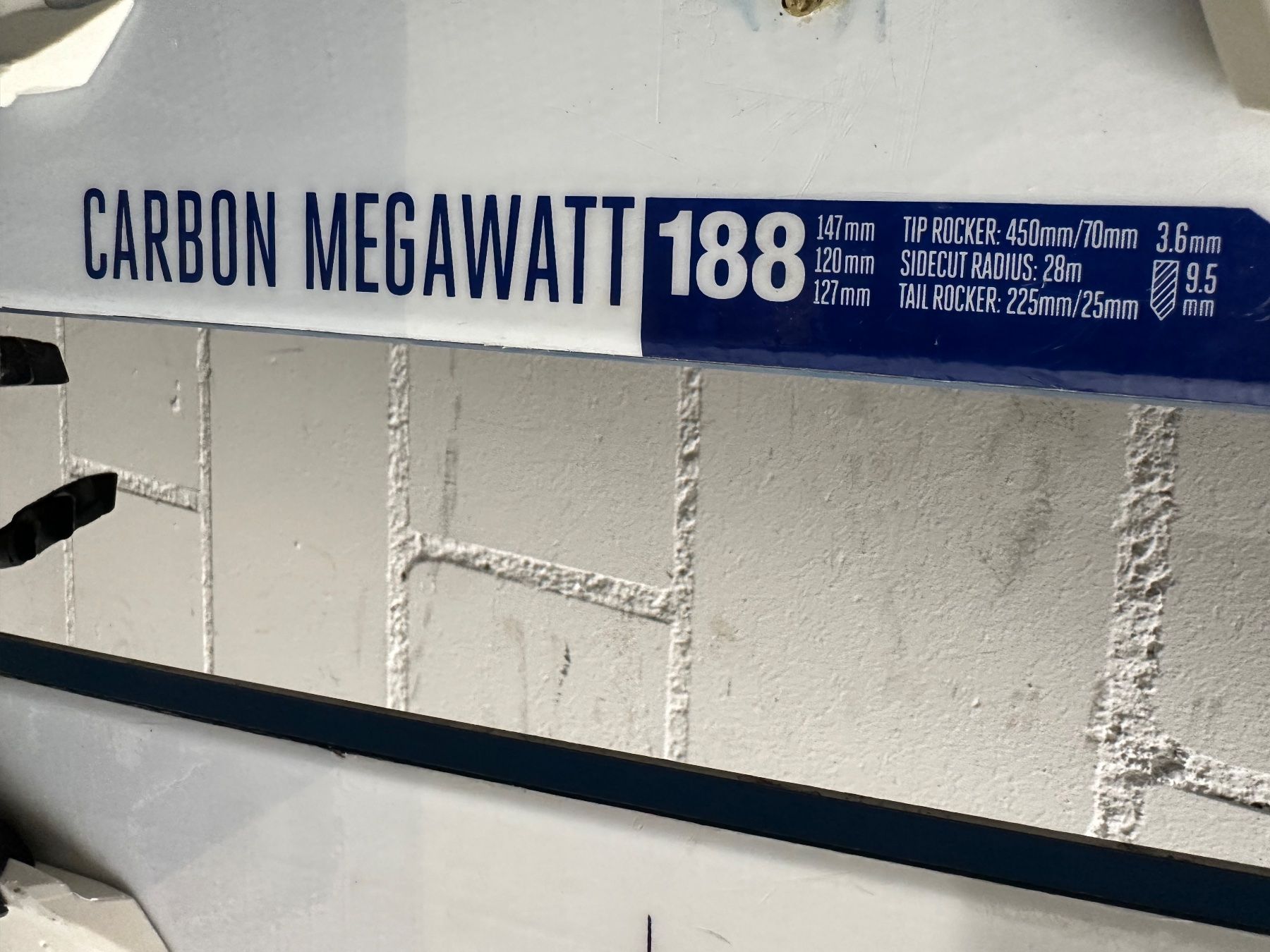 Black Diamond Skis: Black Diamond Megawatt – Gebraucht aus Steinen von Carlito3 2