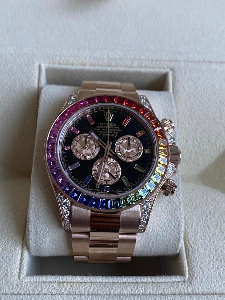 Rolex Orologi: Rolex Daytona Rainbow 116595RBOW – Nuovo (secondo la descrizione) da Biel/Bienne venduto da MAZALITO 1