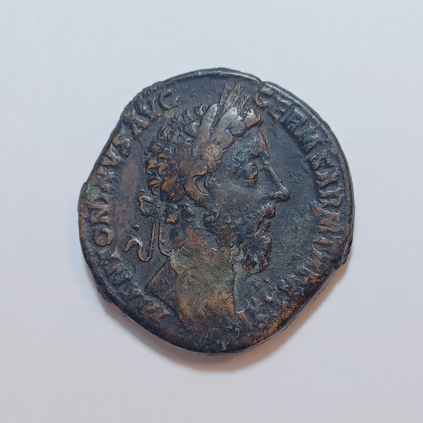Tutti le monete: Sesterz Marcus Aurelius (161-180) Römisches Reich – Usato da Pfäffikon ZH venduto da Antike_Muenzen