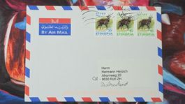 CL32 Enveloppe + Timbre Ethiopie 2002