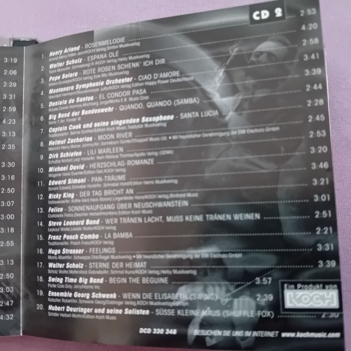 CD: Doppel-CD Instrumental-Hits – Usato da Witterswil venduto da hele04 3