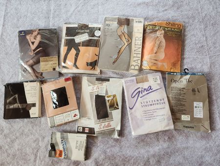 Lot de  10 collants et  pour femme diverses  Marques  44/46