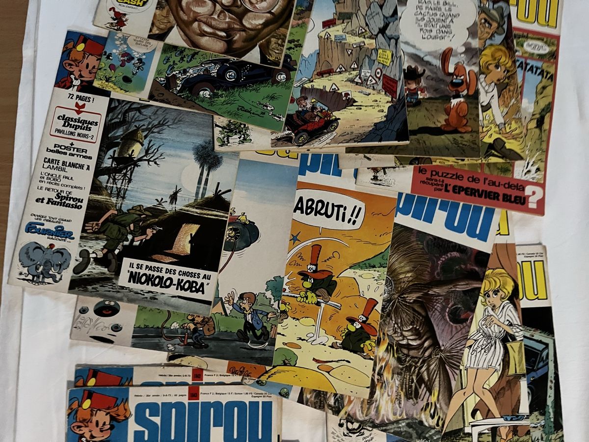Fumetti: Spirou Comichefte 1973  Hebdo 22stk – Usato da bretzwil venduto da nightflasher 6