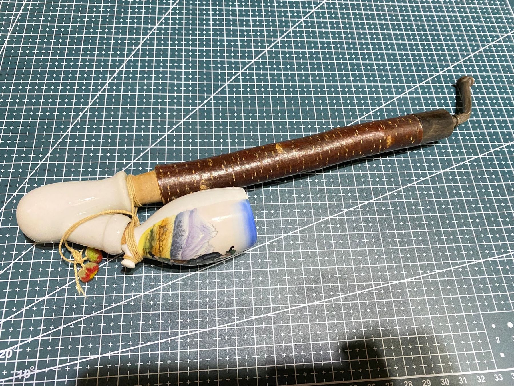 Pipe & Accessori: Tabak Pfeife Porzellan Jäger – Nuovo (secondo la descrizione) da Schänis venduto da M.a.r.k.85 5