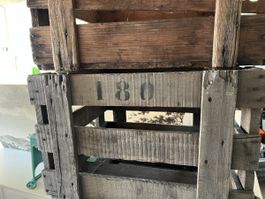 Holzkisten Stapel 7 Stk. Vintage gebraucht