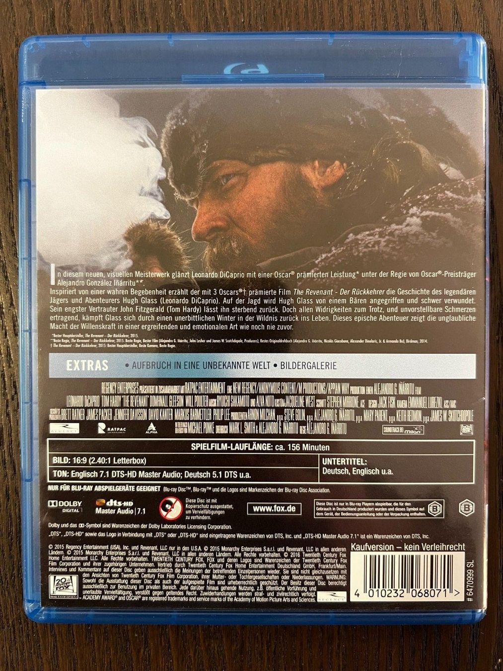 Alle DVDs: The Revenant – Gebraucht aus Zürich von Blu-ray_ZH 1
