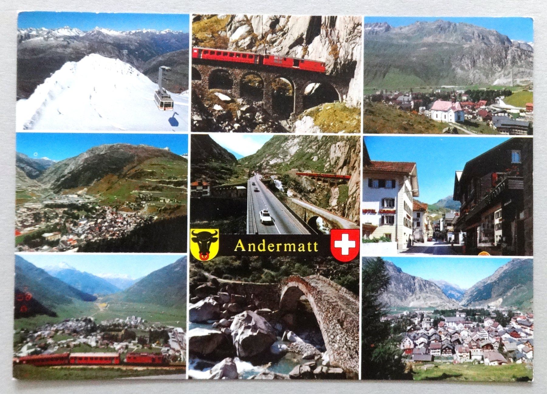 Cartes postales: Andermatt 1436 m – D'occasion à Fétigny par Billy2miny