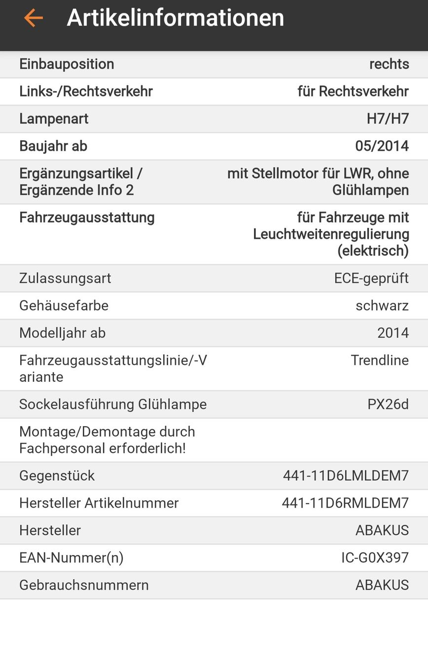VW Scheinwerfer: VW Polo Hauptscheinwerfer – Neu (gemäss Beschreibung) aus Balgach von Figo1234 2