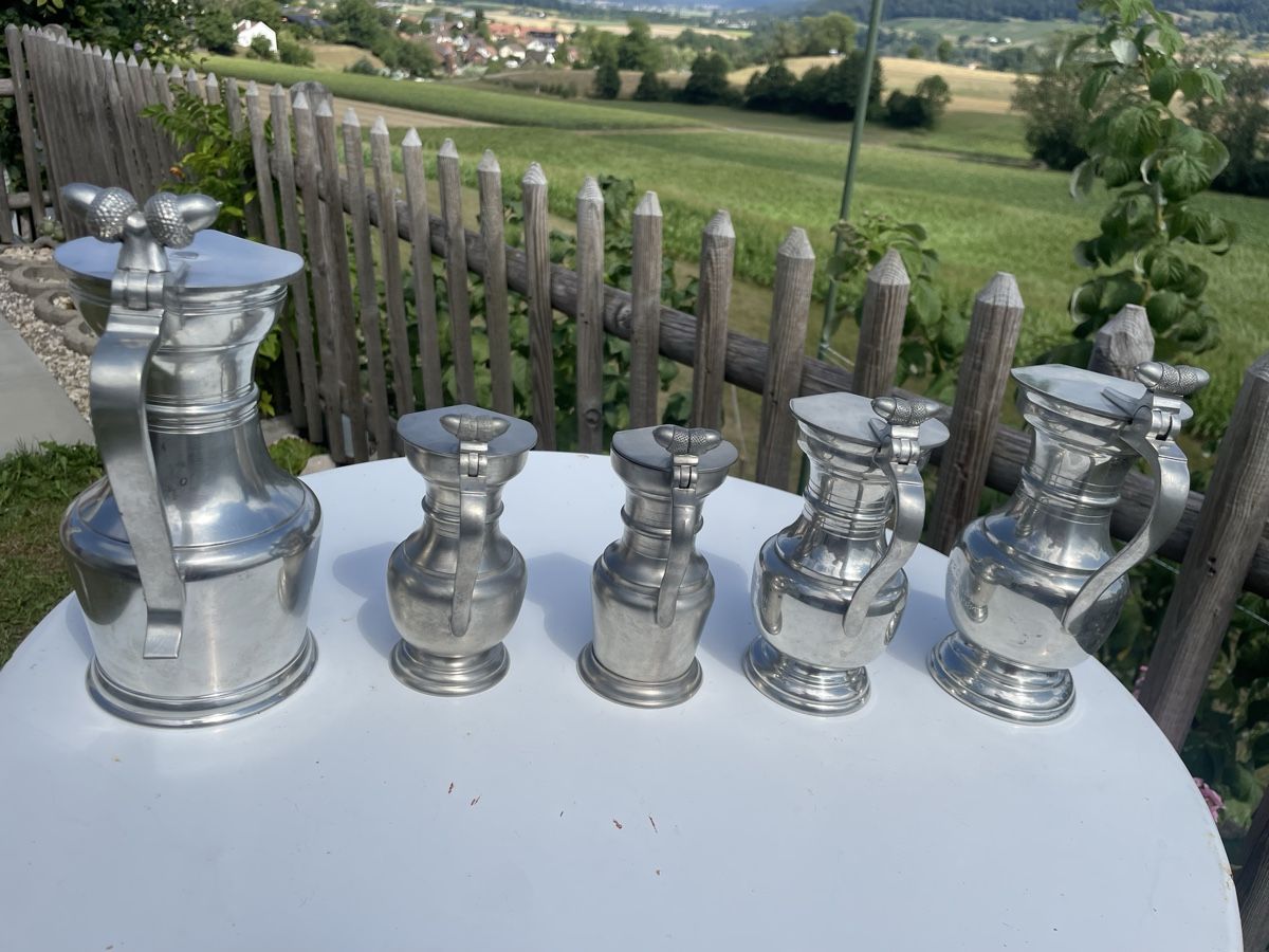 Altre raccolte & rarità: Zinnkrügen – Usato da Schlatt TG venduto da mori04 1