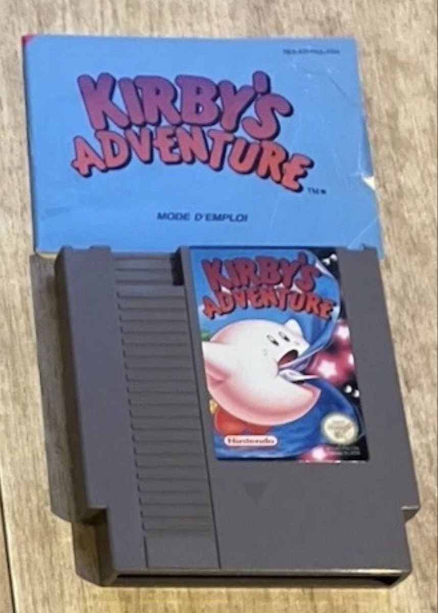Nintendo Giochi: Kirby’s NES + Manuel Nintendo  – Usato da Lausanne venduto da sauvezretrogames