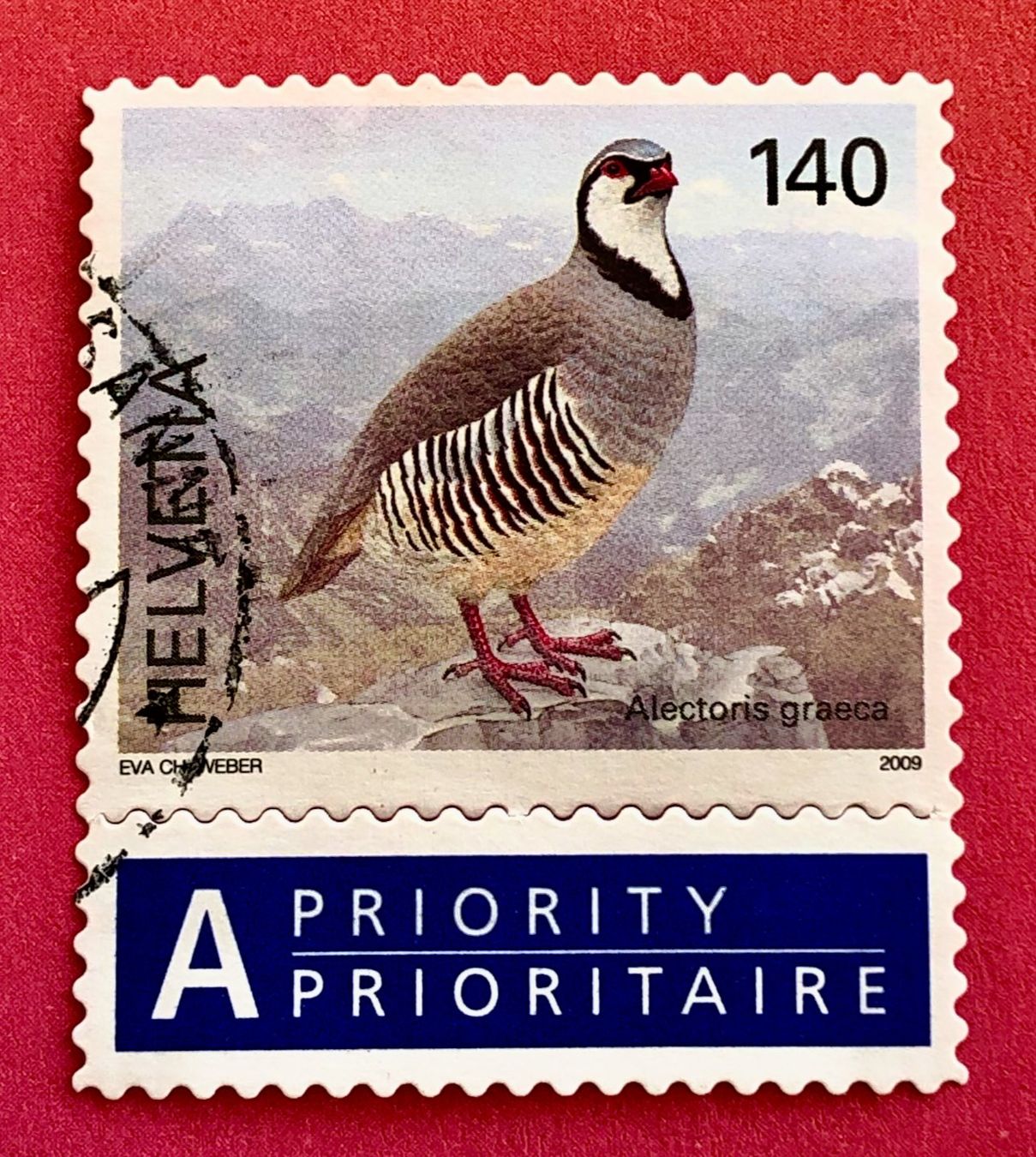 Tutti i francobolli: Nr.1306 Steinhuhn Vögel GESTEMPELT 2009    – Usato da Aarau venduto da Billa007