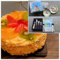 Vaisselle pour enfant neuve avec services/alles da fGeschenk