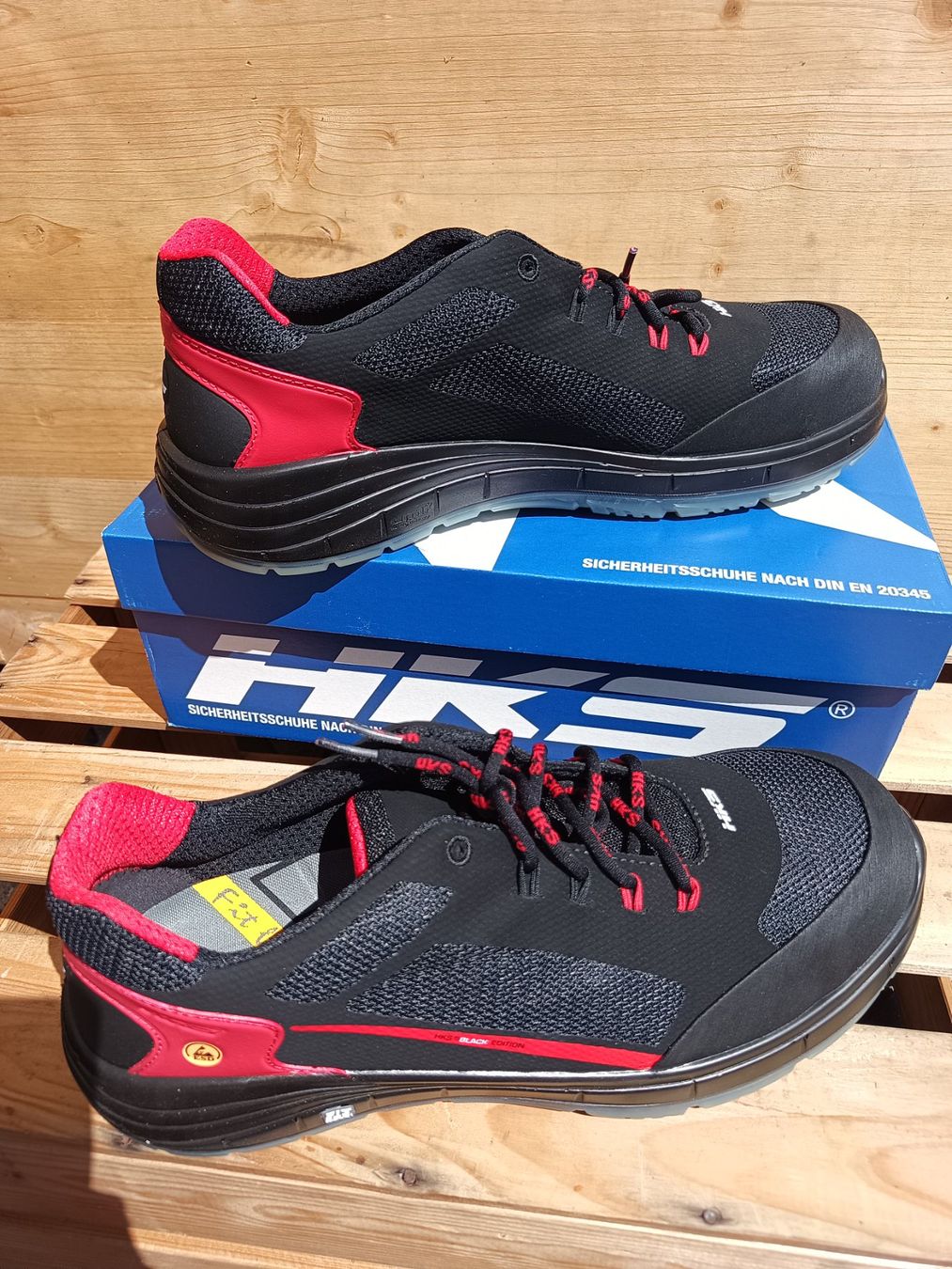 Scarpe da uomo: HKS Sicherheitsdchuhe S1 SRC 47 – Nuovo e nell'imballaggio originale da Oberegg venduto da A-Z.Handel.Loehrer