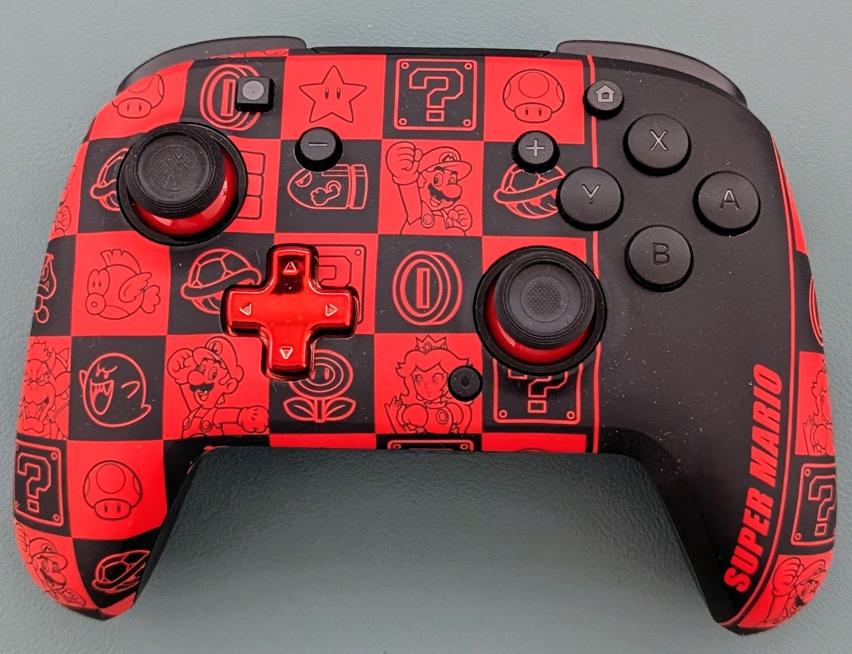 Nintendo Controller: PDP REMATCH GLOW Wireless Controller Super Mario – Nintendo  – Neu (gemäss Beschreibung) aus Zürich von Milk-and-Chicken