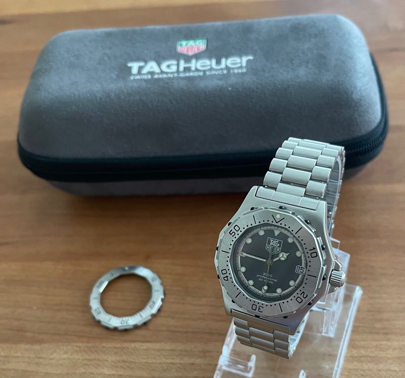 1986 Vintage TAG HEUER Professional 3000 200m Ref. 932.213